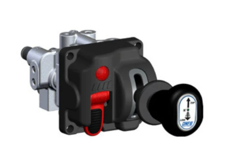 Pneumatic Joystick for Tipping
