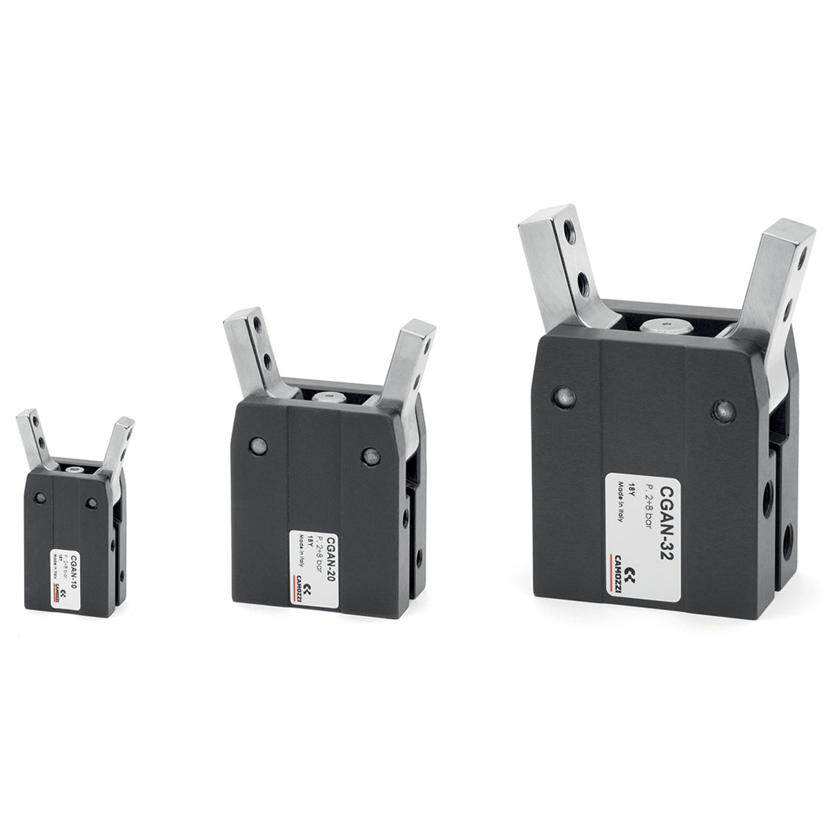 CGAN – Double acting magneting grippers with 30° opening