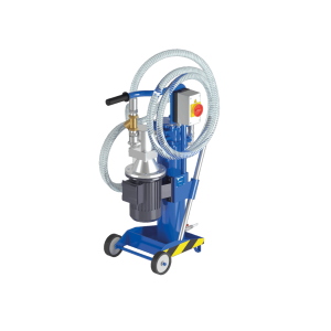Portable filtered oil filling unit, type UFM 041.